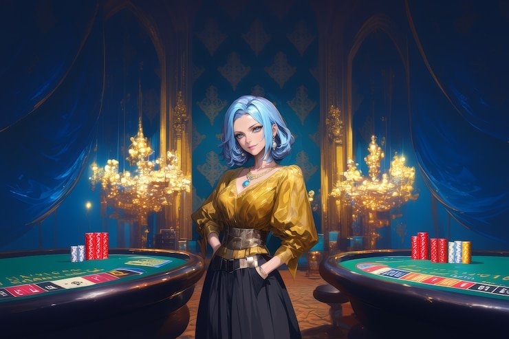 Tampilan kartu Bingo penuh dengan semua angka tertutup